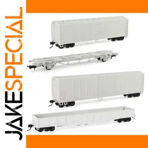Evemodel HO Scale 4 Car Freight Set