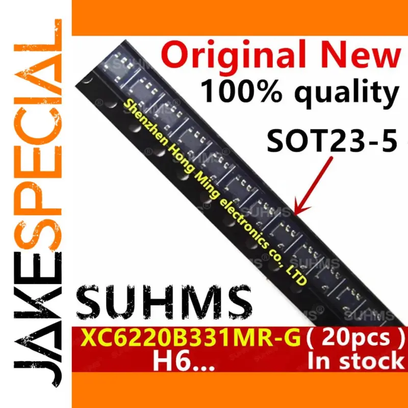 Premium Set of 20 XC6220B331MR-G IC Chips for Electronic Projects 1 69c2df747ad64c2dbb8cd5a0 product image