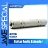 Silver 6.35mm Guitar Cable Extender Connector