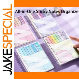 Colorful Sticky Notes Notebook for Organization