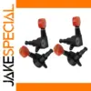 Ukulele Tuning Keys Set with Red Knobs