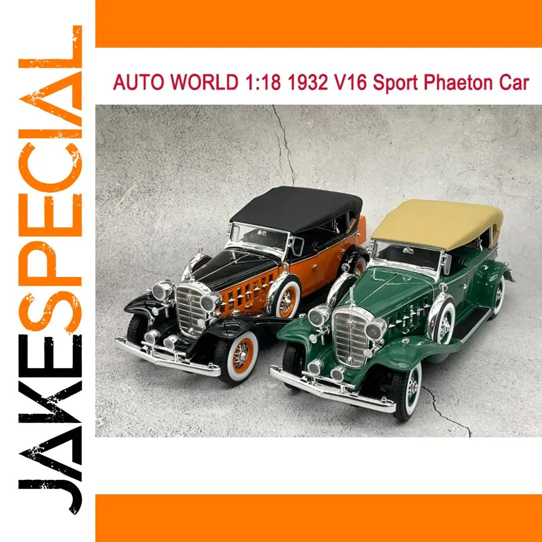 1932 V16 Sport Phaeton Diecast Model 1:18 Scale 1 1932 V16 Sport Phaeton Diecast Model 1:18 Scale
