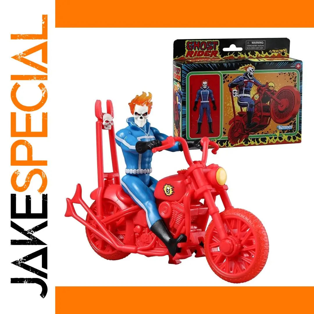 Ghost Rider Action Figure with Motorcycle 1 Ghost Rider Action Figure with Motorcycle