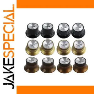 Stylish Top Hat Guitar Control Knobs Set