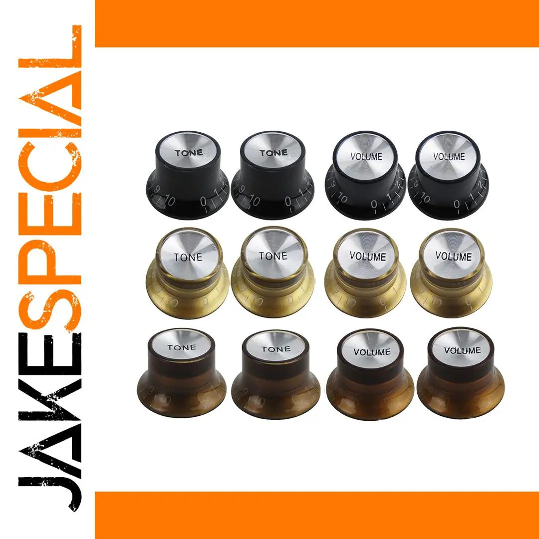 Stylish Top Hat Guitar Control Knobs Set 1 Stylish Top Hat Guitar Control Knobs Set