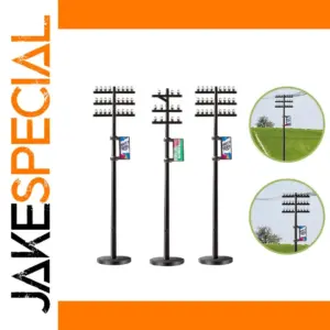 Mini Electric Utility Poles for Dioramas