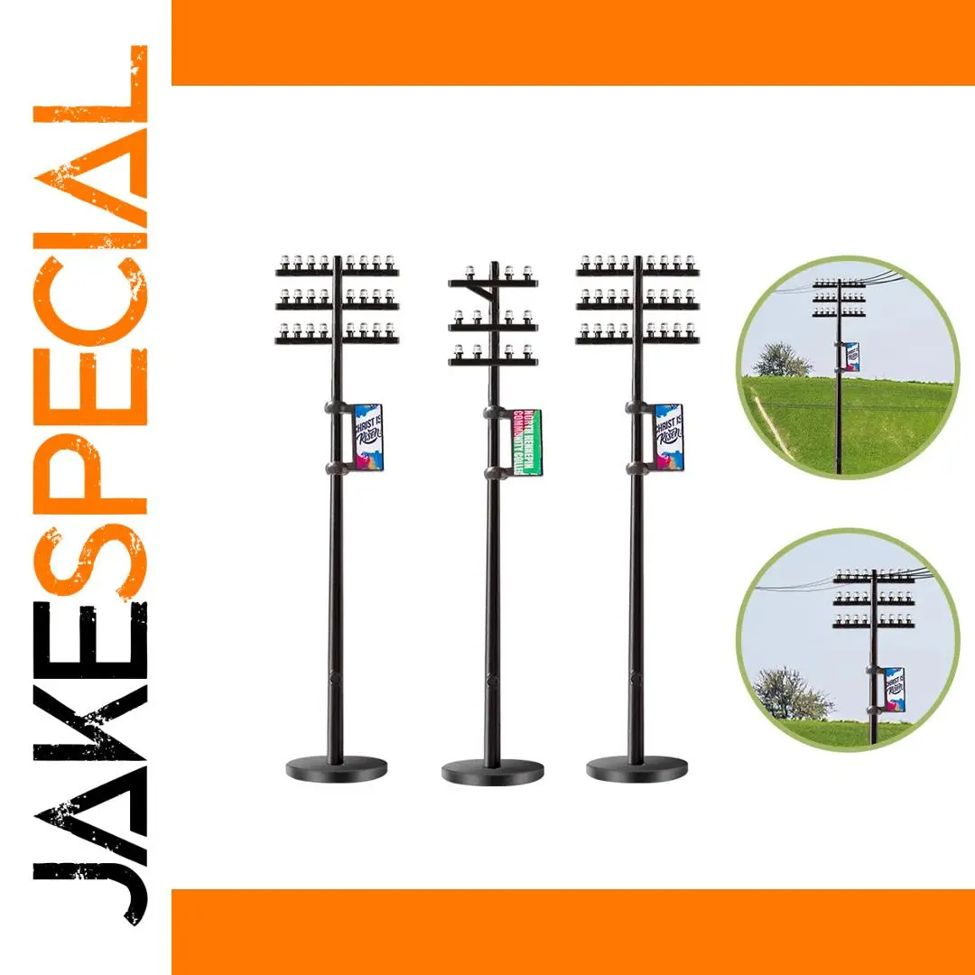 Mini Electric Utility Poles for Dioramas 1 Mini Electric Utility Poles for Dioramas