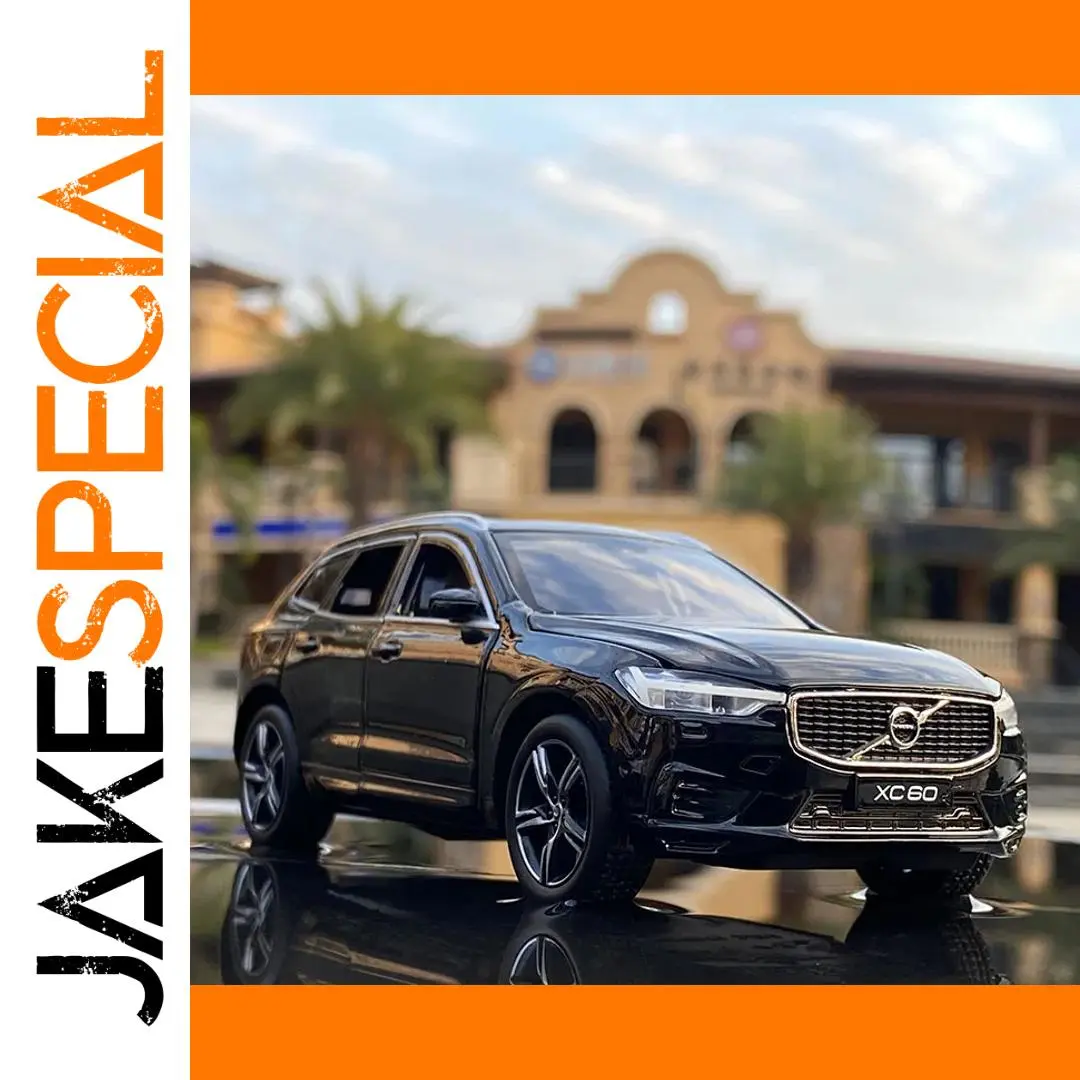 1:32 Scale Diecast Alloy XC60 Model Car in Black 1 1:32 Scale Diecast Alloy XC60 Model Car in Black