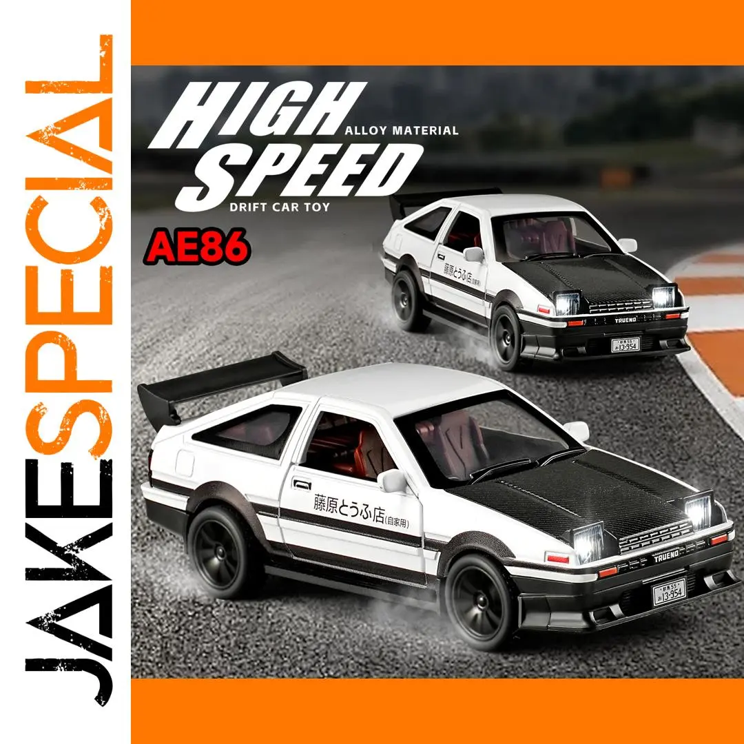AE86 Drift Car 1:32 Alloy Diecast Model 1 AE86 Drift Car 1:32 Alloy Diecast Model