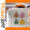 Festive 3D Christmas Fridge Magnet Set
