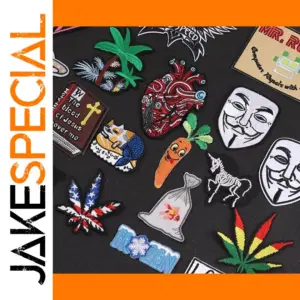 Mask Scripture Heart Wings Iron-On Patch