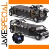 Black Alloy Hummer Limousine Model 1:32 Scale