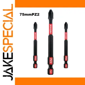 Impact Pozidriv #2 PZ2 Screwdriver Bit Set (10-19 Pieces)