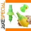Bright Green Citrus Juicer with Spray Function