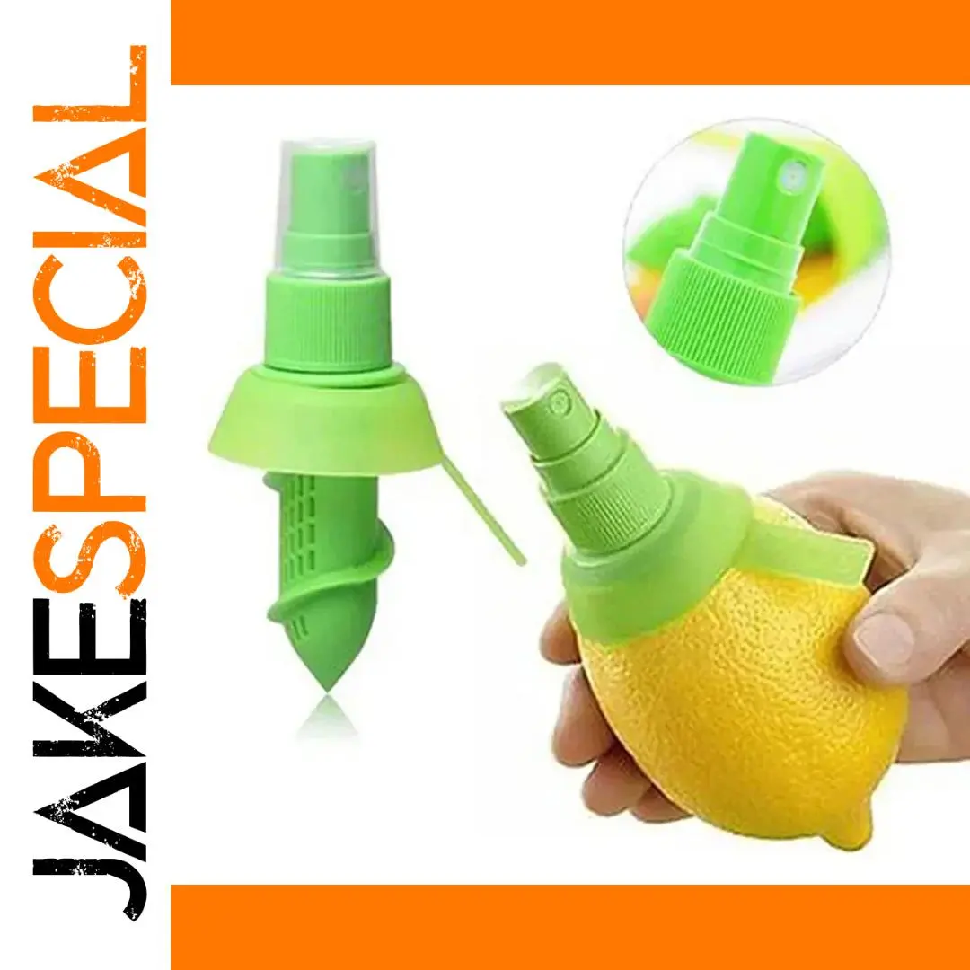 Bright Green Citrus Juicer with Spray Function 1 Bright Green Citrus Juicer with Spray Function