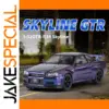 Purple Nissan GTR R34 1:32 Diecast Model