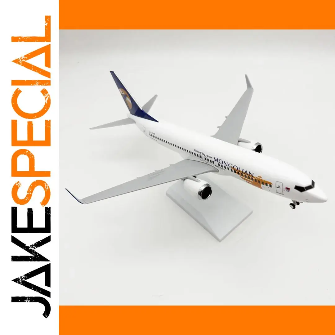 Mongolian Airways B737 Resin Model 30cm 1 Mongolian Airways B737 Resin Model 30cm