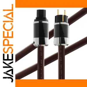 Premium Audio Power Cable 0.5-3m Length
