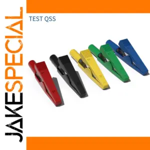 Colorful Alligator Clips for Testing Set