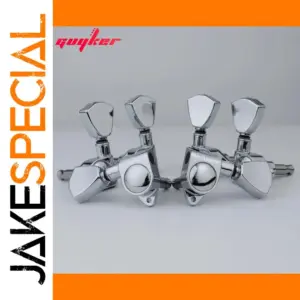 GK104 Metal Guitar Tuners Set with Chrome Finish