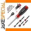 Versatile 19-Piece Ratcheting Screwdriver Set