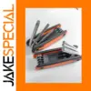 Alloy Steel Foldable Toolset with Hex and Torx