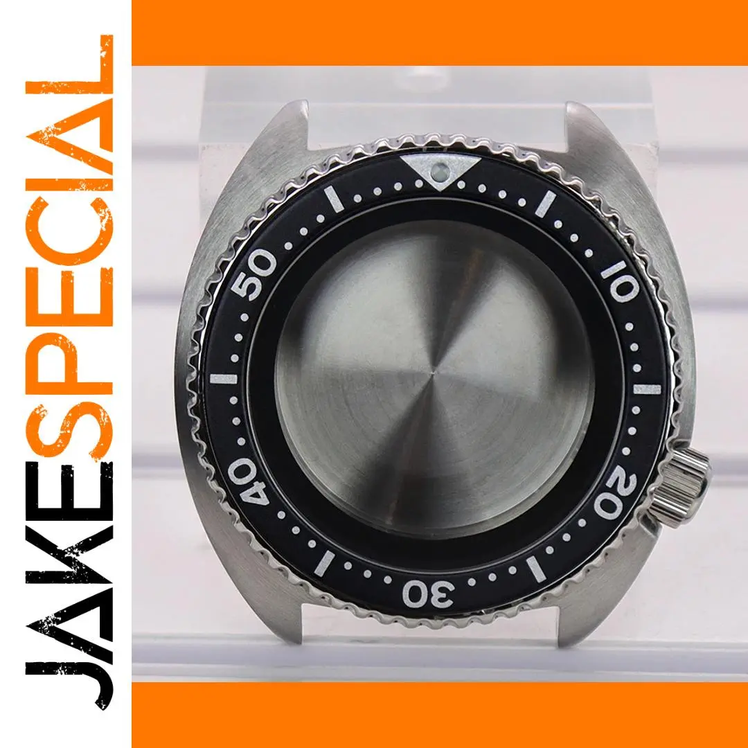 45mm Stainless Steel Dive Watch Case for Automatic Movements 1 45mm Stainless Steel Dive Watch Case for Automatic Movements