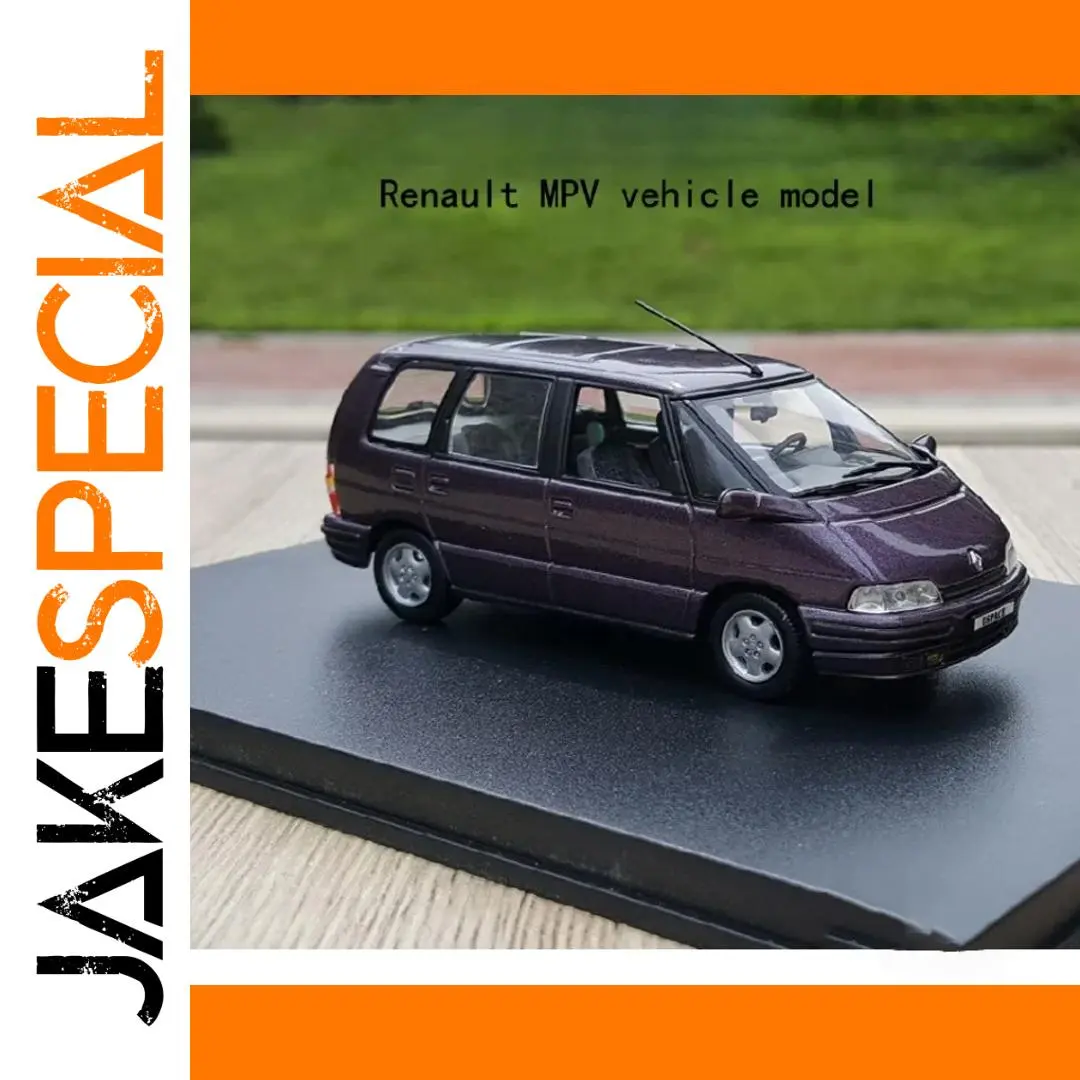 Purple Space-Themed 1:43 Diecast Renault MPV 1 Purple Space-Themed 1:43 Diecast Renault MPV