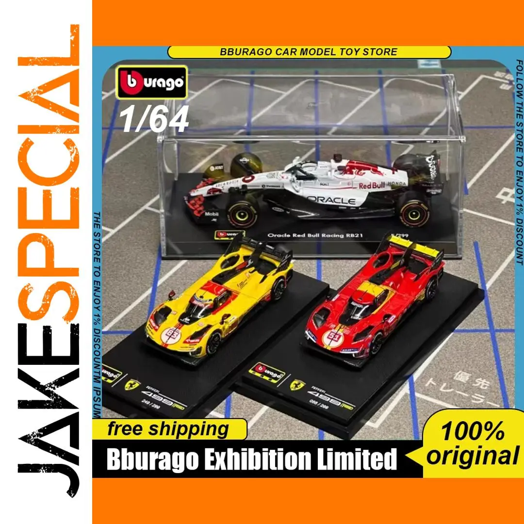 Diecast Ferrari 499p & Red Bull RB21 Miniatures Set 1 Diecast Ferrari 499p & Red Bull RB21 Miniatures Set