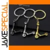 Children's Bicycle Keychain Set in Metallic Finishes
