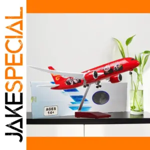 B787 Panda Livery Aircraft Model 47cm