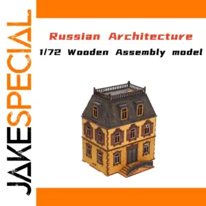 Russian Architecture Wooden Model Kit 1/72 Scale