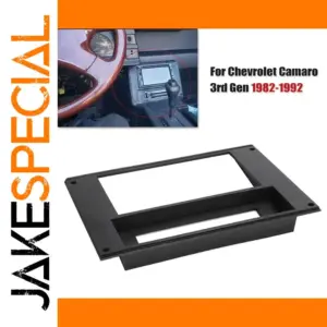 Black Double DIN Radio Bezel for Chevrolet Camaro