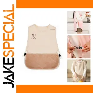 Waterproof Kitchen Apron with Large Pocket