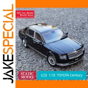 1:18 Black Toyota Century Diecast Model