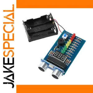 Blue DIY Ultrasonic Rangefinder Kit for Arduino