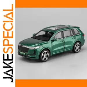 Green 1:32 Scale Diecast SUV Model