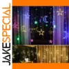 2.5M LED Curtain String Light with Shapes