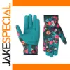 Vibrant Floral Gardening Gloves for Women