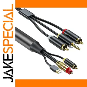 Digital to Analog Audio Conversion Cable, 1.5m