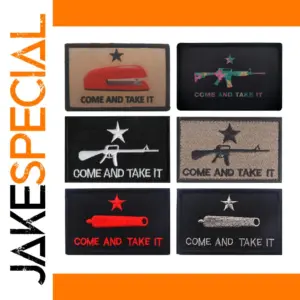 COME AND TAKE IT Embroidered Morale Patch