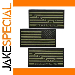 DONT TREAD ON ME Snake Patch 70x50mm