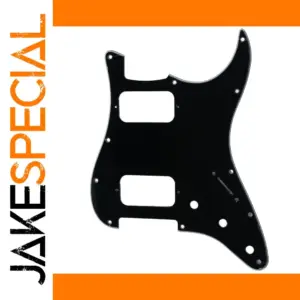Black Gloss Stratocaster Pickguard for Fender Models