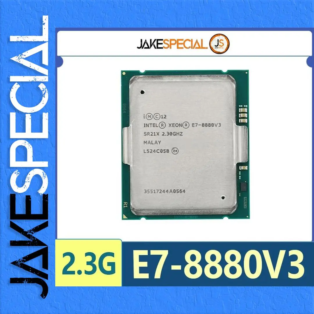 Intel Xeon E7-8880V3 Processor 18-Core 2.3GHz 1 Intel Xeon E7-8880V3 Processor 18-Core 2.3GHz