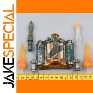 Weathered Military Backpack Launch for 12-Inch Figures