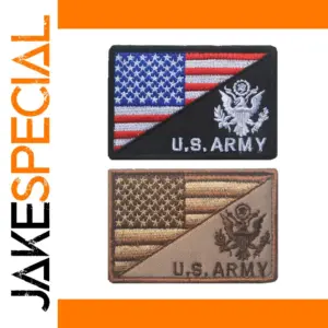 US Army Embroidered Patches Set of Two