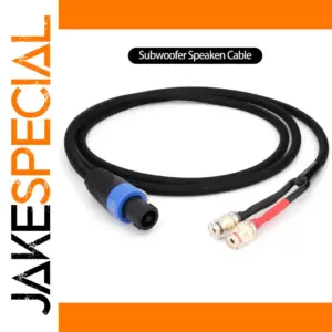 High-Performance 2.5mm² Speaker Cable, 0.5-3m