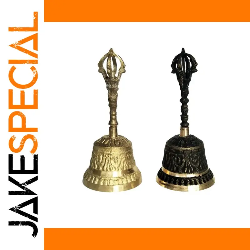 Timeless Elegance: The Brass Handbell with Engraved Design 1 6efdf996be694a29a3030b2d product image