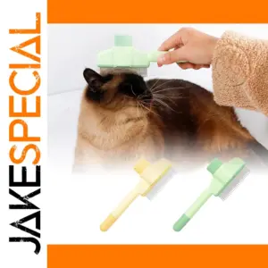 Vibrant Pet Grooming Comb for Cats and Dogs