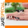 HO Scale Farm Animal Miniature Set with 36 Figures